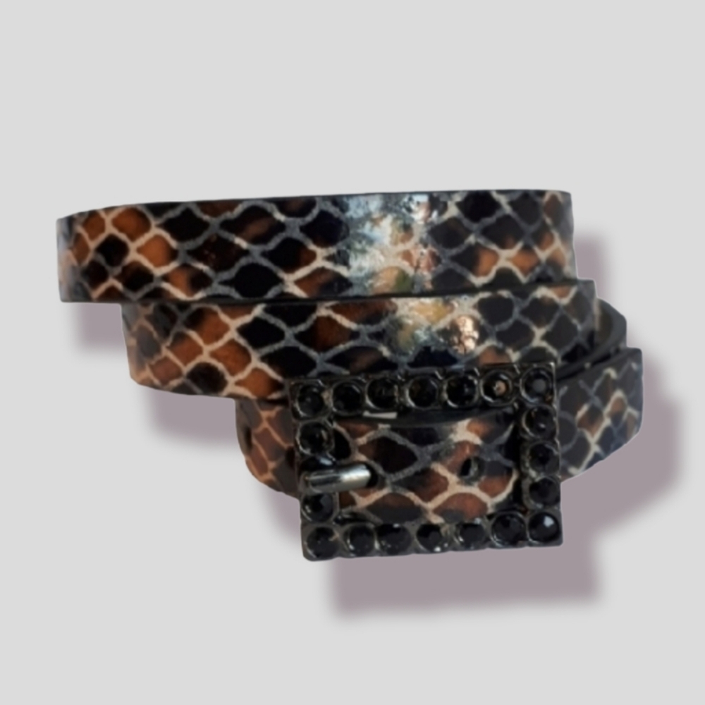 Snake crystal bracelet